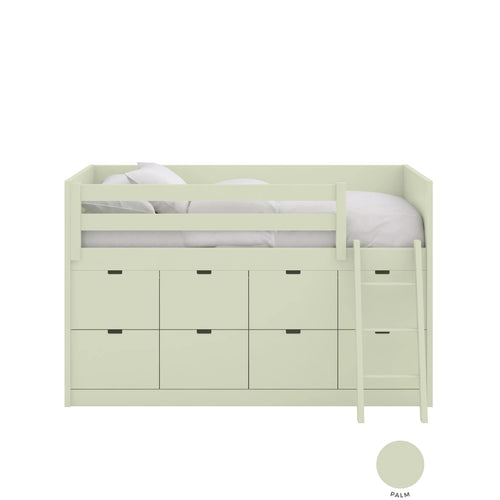 Cama XL Block com painéis – Muba