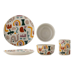 Filur Conjunto de Loiça - Multicolor | Bloomingville MINI – imagem 1