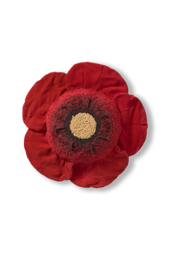 Almofada de chão Red Poppy da Lorena Canals — imagem principal