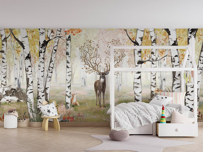 Mural Amazing Antlers Autumn – Kikki Belle – imagem 1