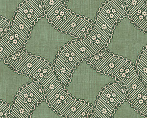Papel de Parede Annie Verde S10822 - Sandberg