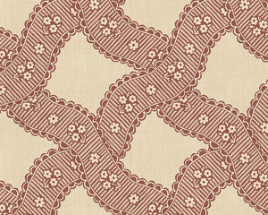 Papel de Parede Annie Vermelho S10820 - Sandberg