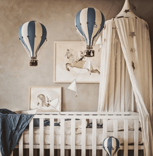 Balão Decorativo Azul Indigo/Cru-M – Super Balloon – imagem 2