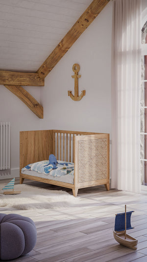 Cama de Bebé Evolutiva Nami Bois 60x120 cm - vista 5 | Théo Bébé