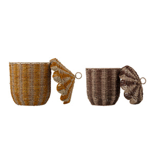 Cikkeline Cesto com Tampa - Multicolor | Bloomingville MINI – imagem 2