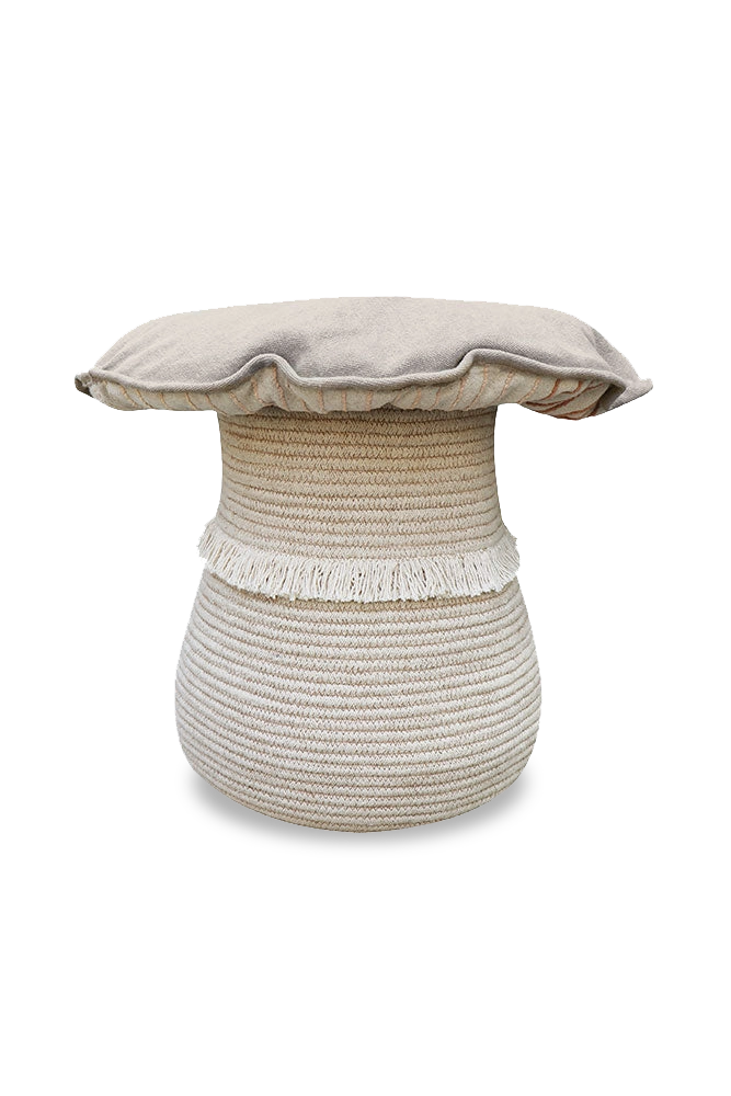 Cesto com almofada Giant Mushroom — Lorena Canals