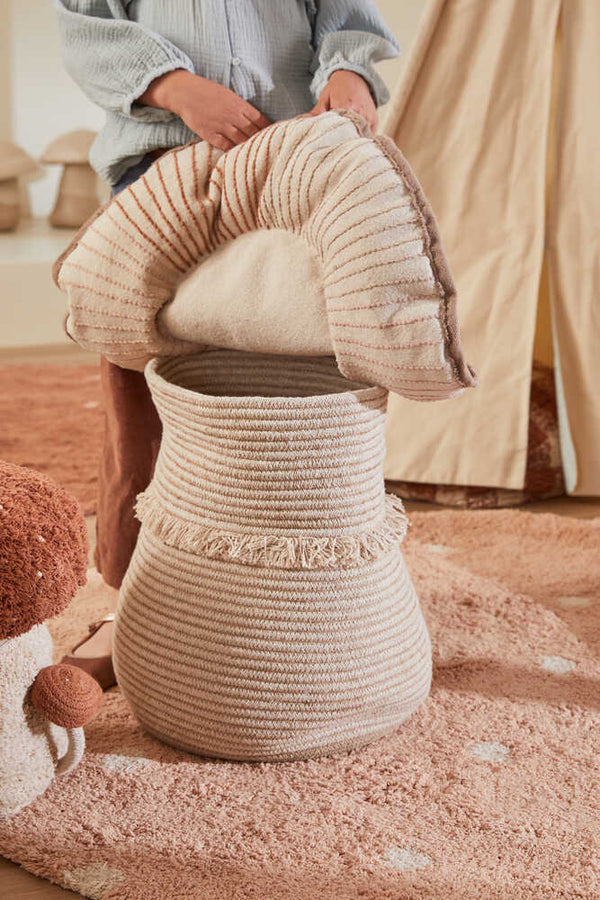 Cesto com almofada Giant Mushroom — Lorena Canals