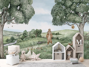 Mural Bears and Bees – Kikki Belle – imagem 2