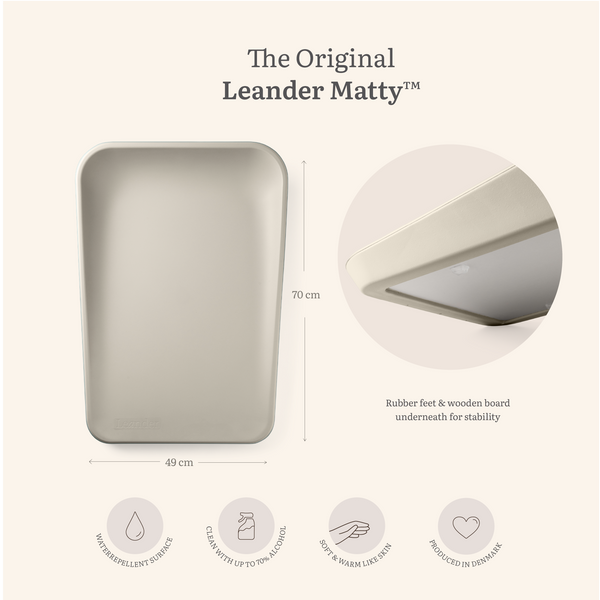 Muda-fraldas Matty | Leander
