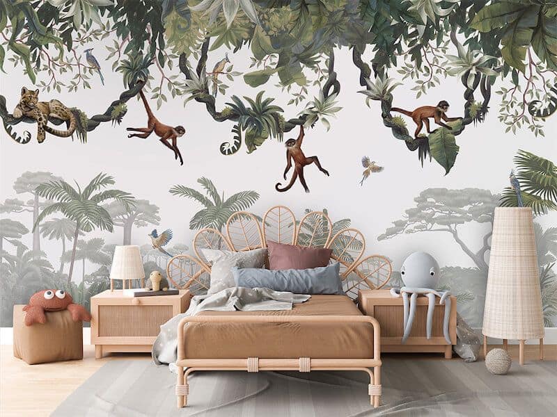 Mural Cheeky Monkeys – Kikki Belle