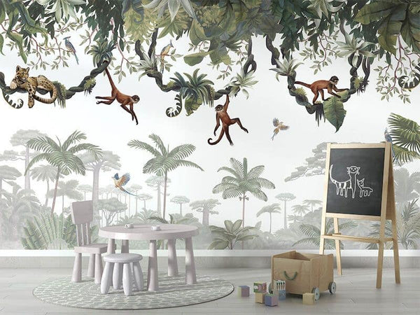 Mural Cheeky Monkeys – Kikki Belle – imagem 3