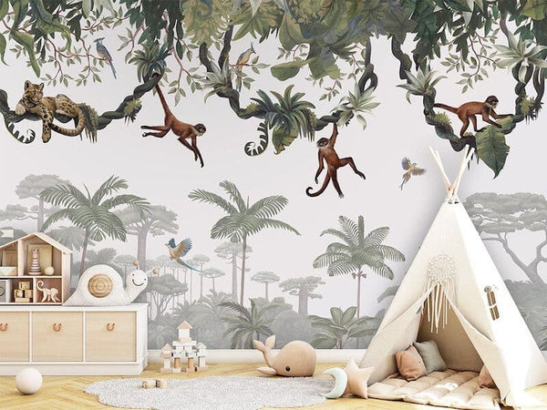 Mural Cheeky Monkeys – Kikki Belle – imagem 4