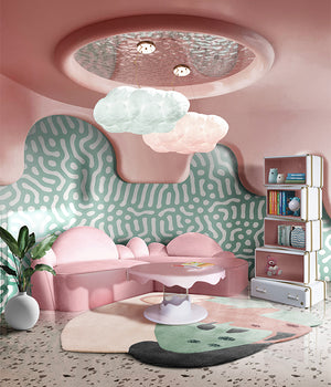 Estante Fantasy Air da Circu num quarto infantil