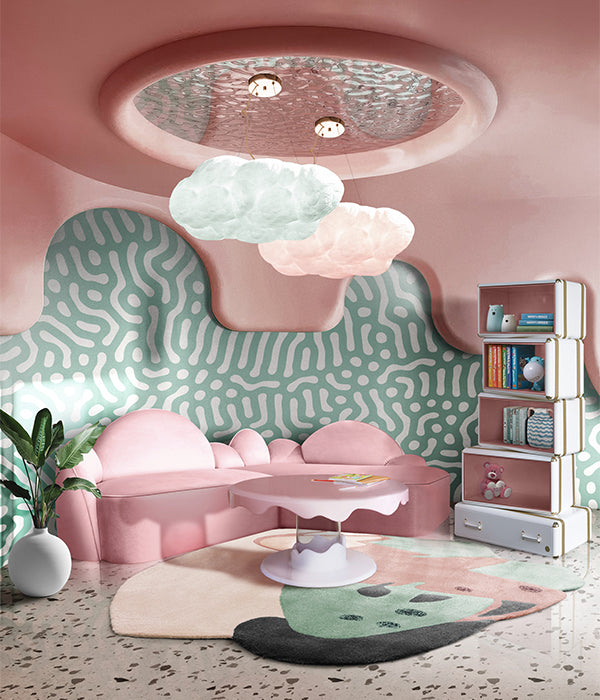 Estante Fantasy Air da Circu num quarto infantil