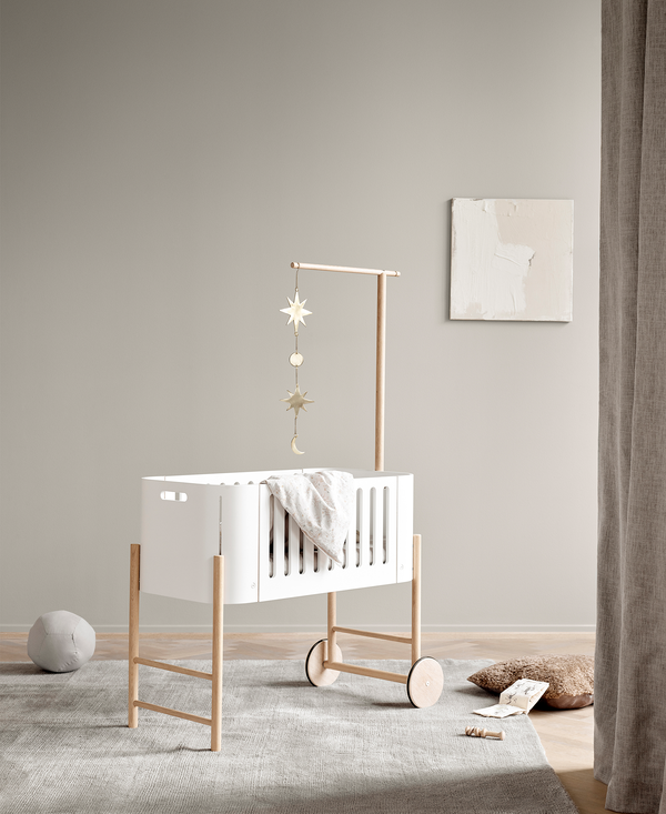 Suporte para Dossel e Mobile Wood Co-sleeper — Carvalho — Oliver Furniture