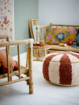 Charoline Pufe - Castanho | Bloomingville MINI – imagem 3