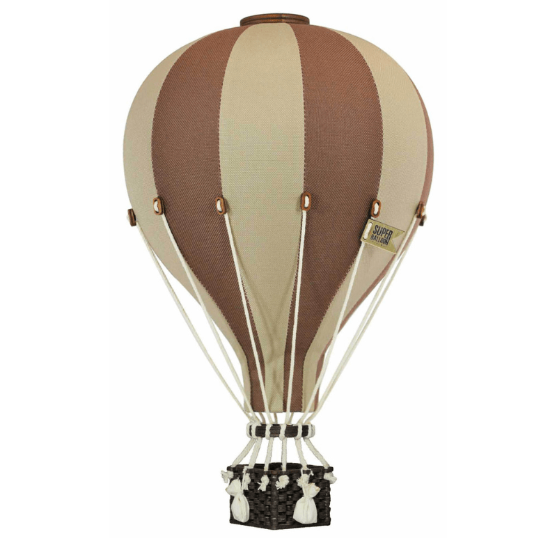 Balão Decorativo Chocolate/bege-L Super Balloon - decoração infantil