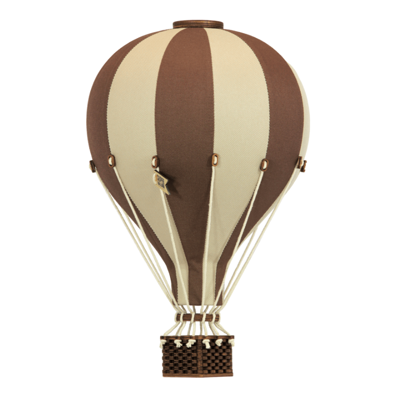 Balão Decorativo Chocolate/bege-S Super Balloon - decoração infantil