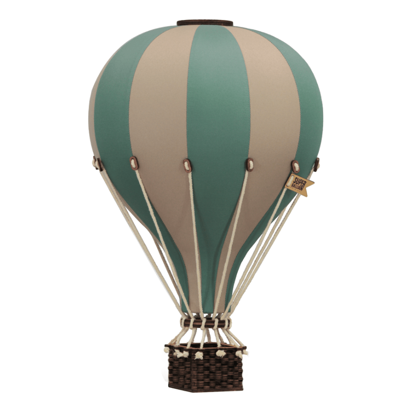 Balão Decorativo Verde/Beige- M Super Balloon - decoração infantil