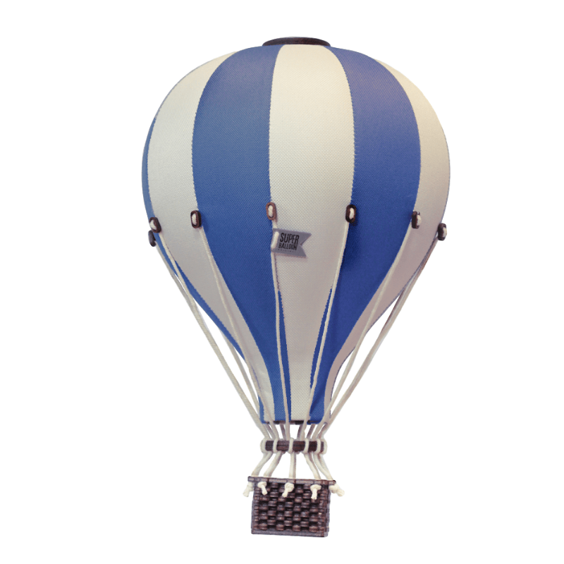 Balão Decorativo Azul Indigo/Cru-S Super Balloon - decoração infantil