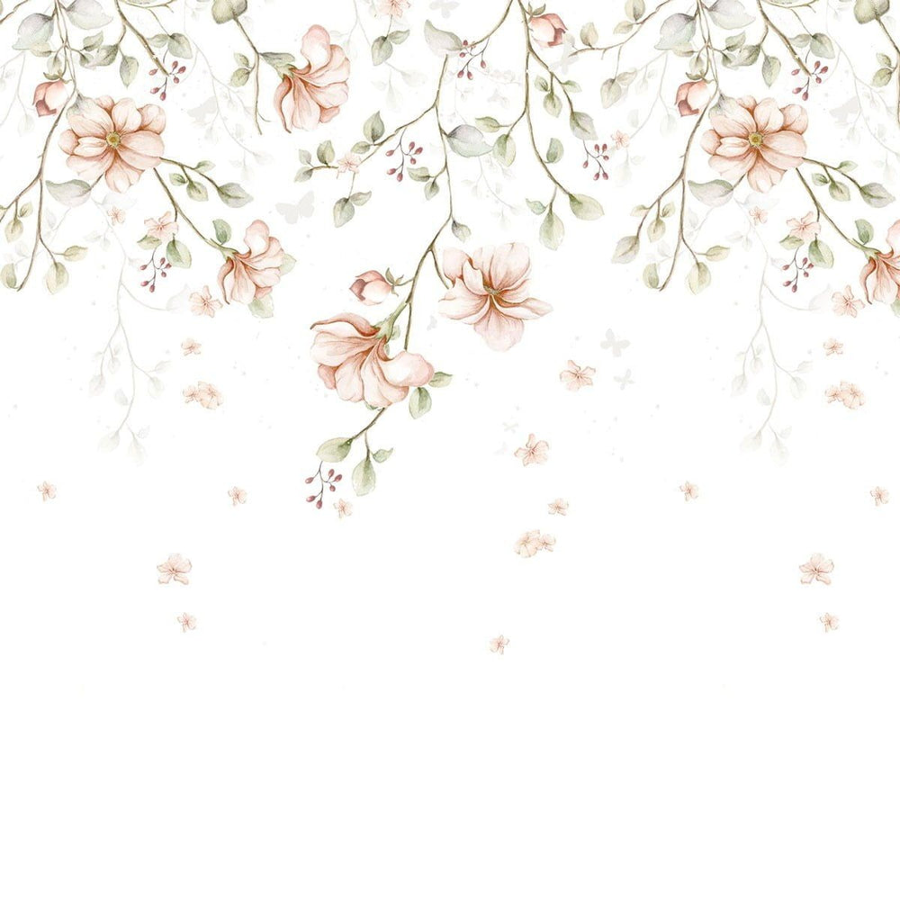 Papel de Parede Paradise Garden Pastel Twigs – Dekornik – imagem 1