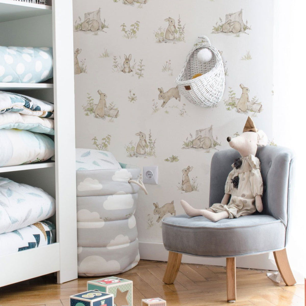 Papel de Parede Rabbit Day Classic – Dekornik – imagem 1