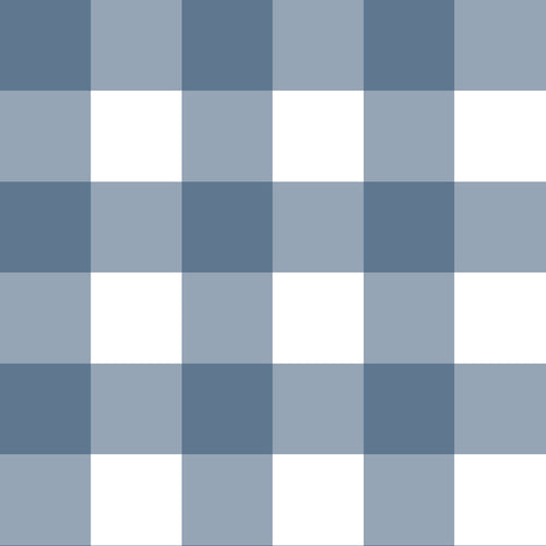 Papel de Parede Check Classic Navy Blue – Dekornik – imagem 1