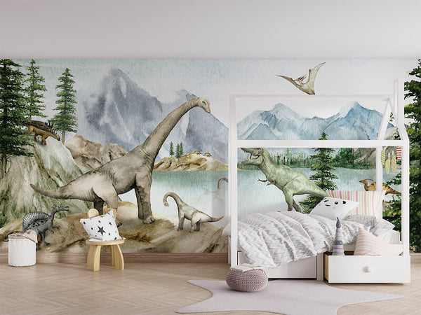 Mural Dino Dreams – Kikki Belle – imagem 2