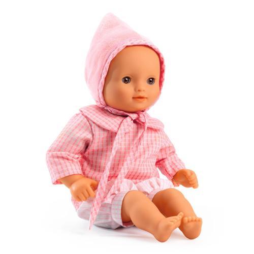 Djeco Rose — Boneca com Olhos Castanhos