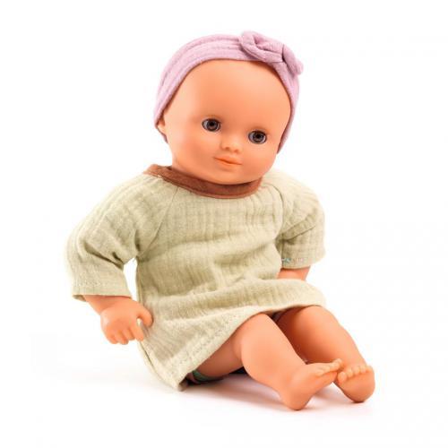 Djeco Pistache — Boneca com Olhos Castanhos