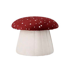 Lue Pufe - Vermelho | Bloomingville MINI – imagem 1