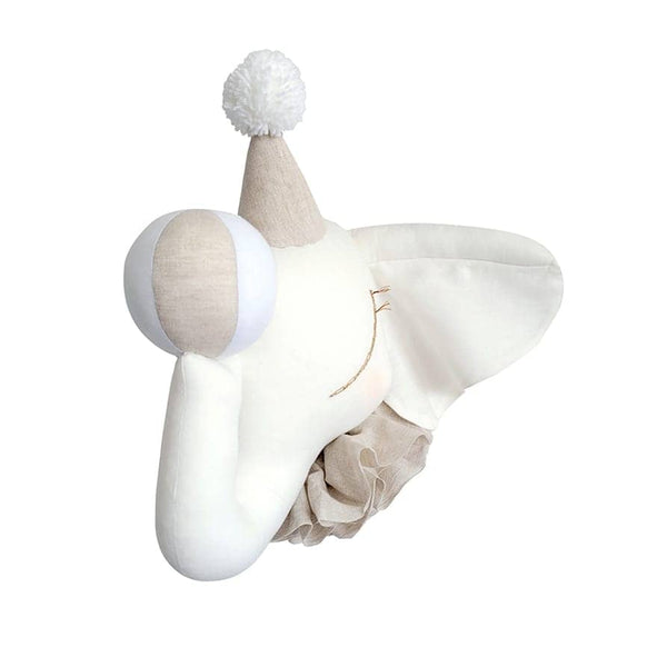 Elefante Circo com Chapéu Bege – Love Me Decoration