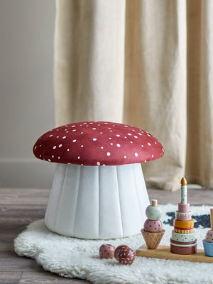 Lue Pufe - Vermelho | Bloomingville MINI – imagem 7