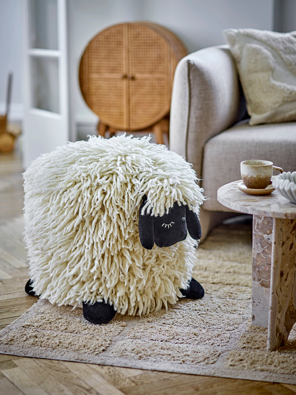 Dolly Pufe - Branco | Bloomingville MINI – imagem 4
