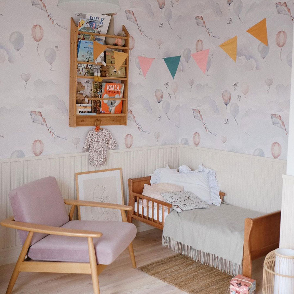 Papel de Parede Balloons Fairytale – Dekornik – imagem 1