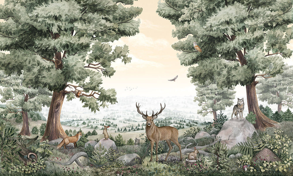 Mural Forest Vista – Kikki Belle – imagem 1