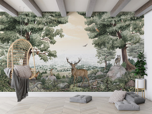 Mural Forest Vista – Kikki Belle – imagem 2