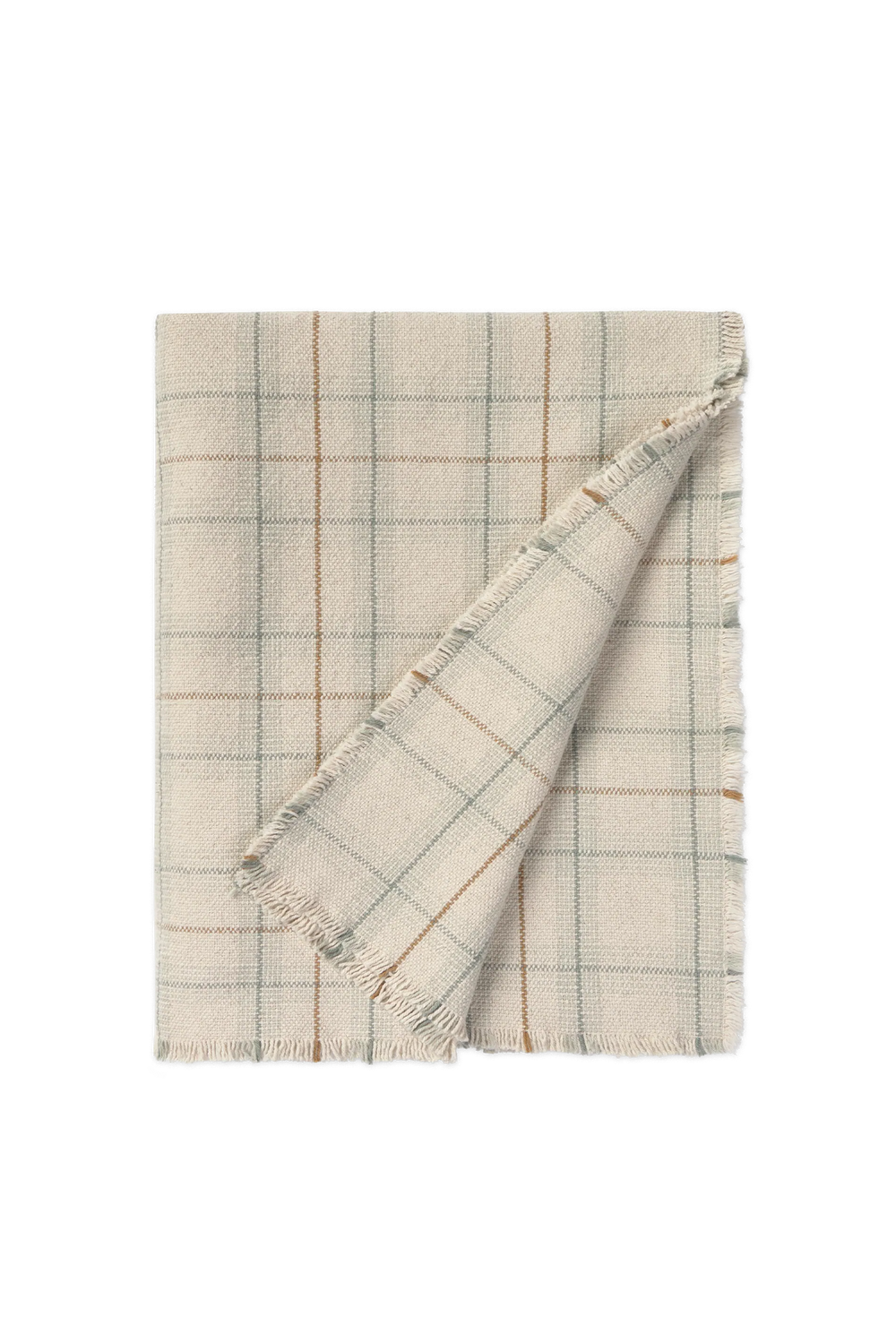 Manta Tartan Azul Sálvia — Lorena Canals