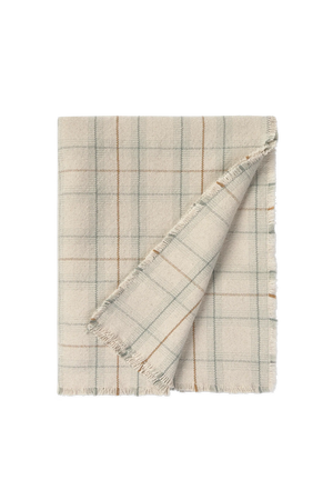 Manta Tartan Azul Sálvia — Lorena Canals