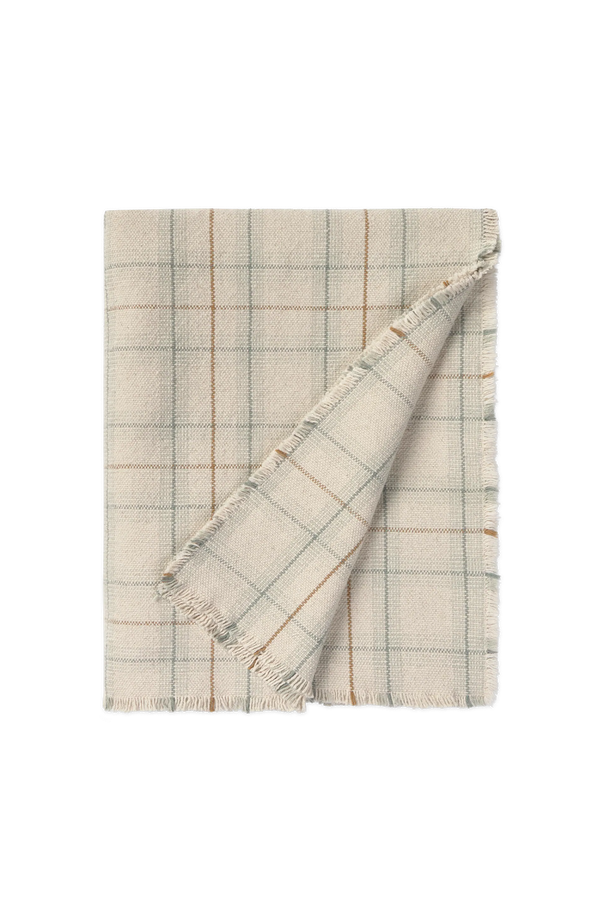 Manta Tartan Azul Sálvia — Lorena Canals