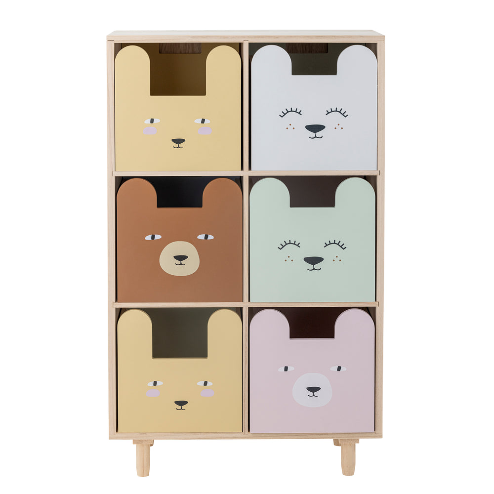 Calle Estante com Gavetas - Multicolor | Bloomingville MINI – imagem 1