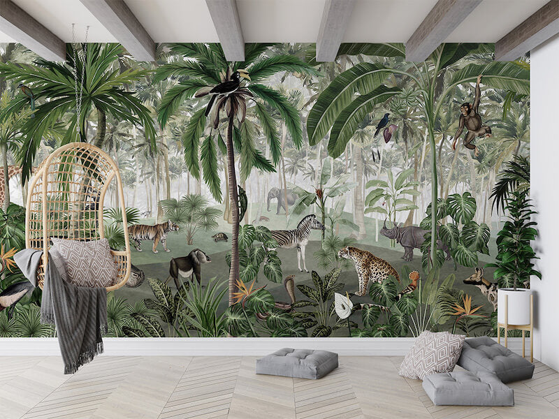 Mural Jungle Lookbook – Kikki Belle – imagem 1
