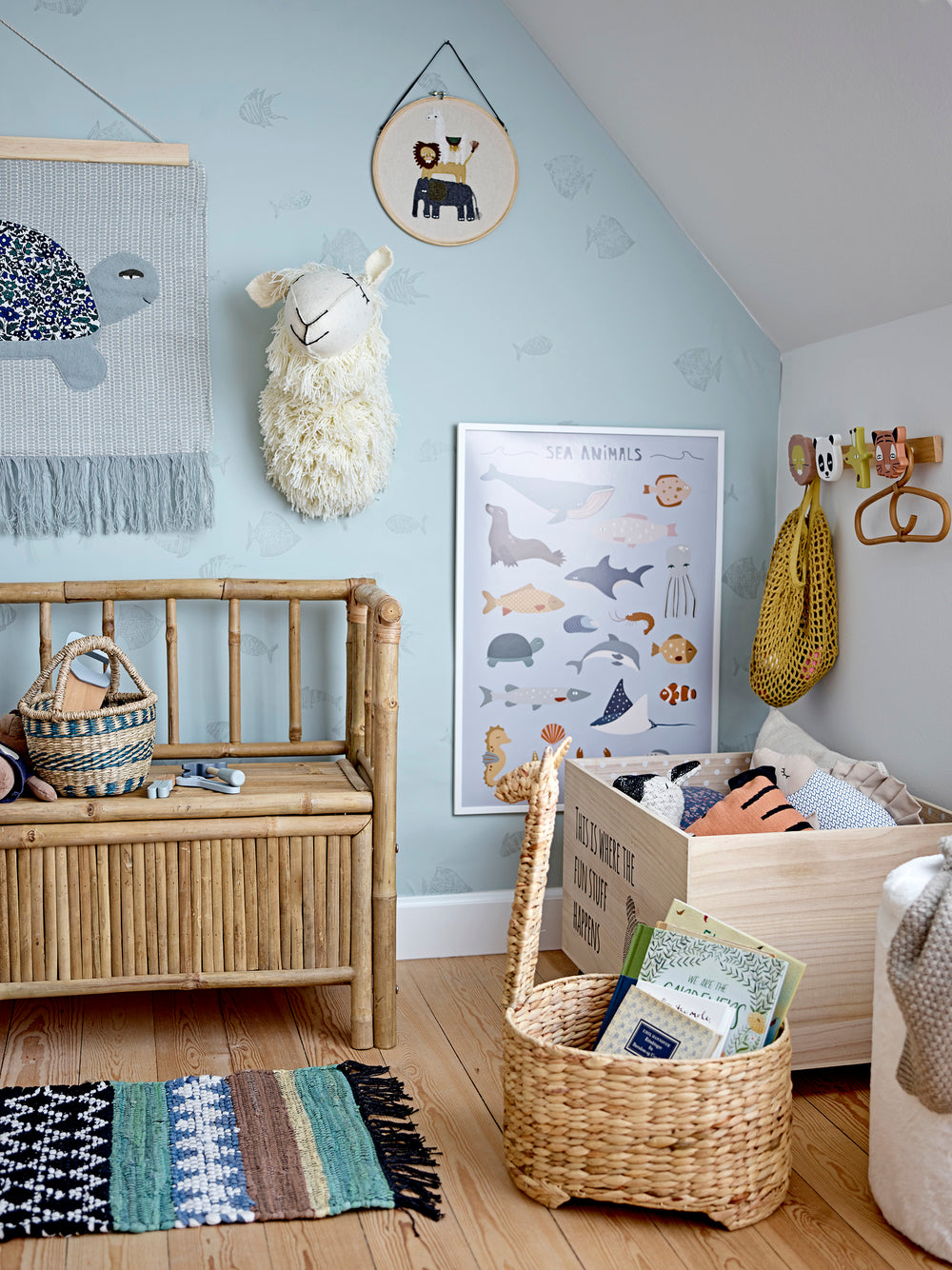 Aranya Cabide - Natural | Bloomingville MINI – imagem 1