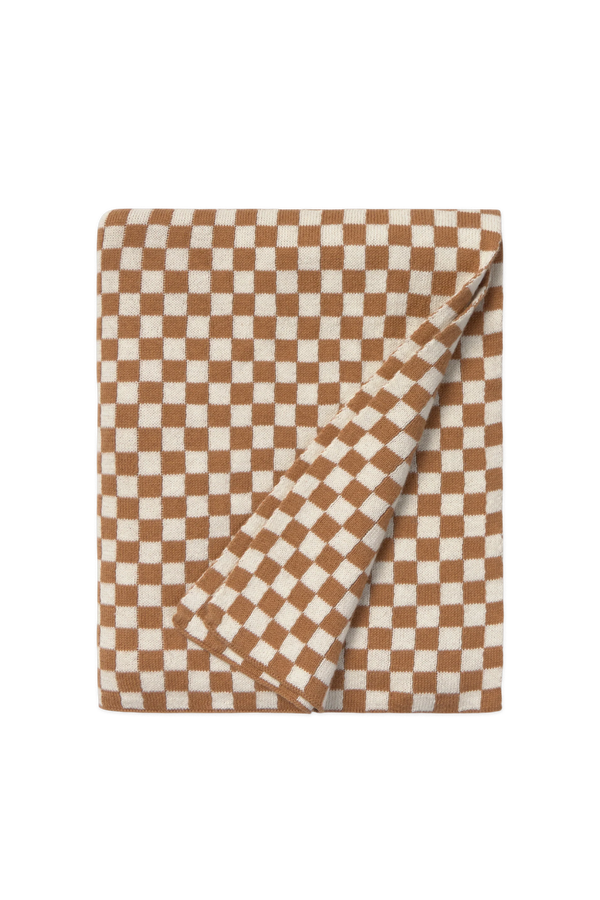 Manta de bebé Tiles Caramelo — Lorena Canals