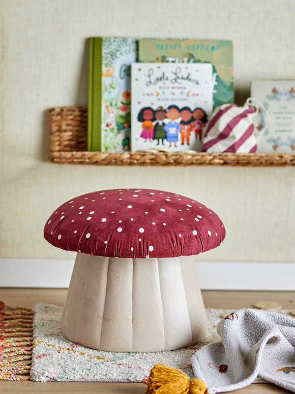 Lue Pufe - Vermelho | Bloomingville MINI – imagem 6