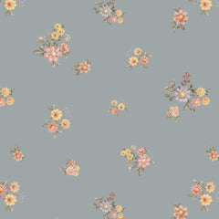 Papel de Parede Flowers minimini Dark – Dekornik – imagem 1