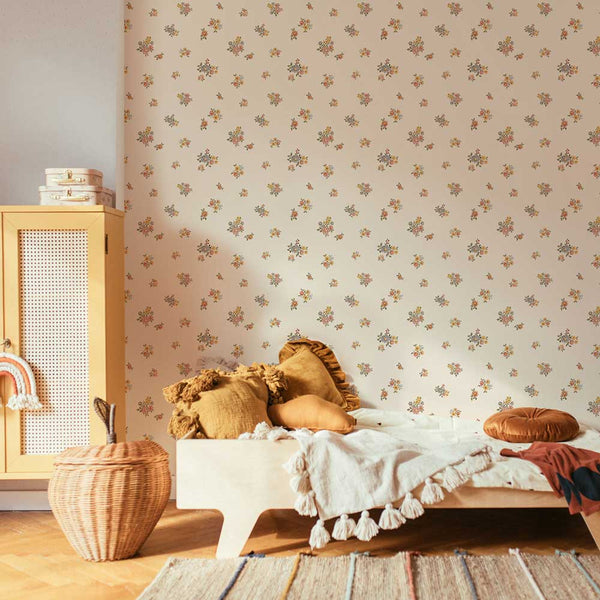Papel de Parede Flowers minimini Light – Dekornik – imagem 2