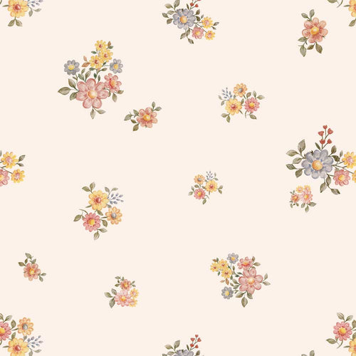 Papel de Parede Flowers minimini Light – Dekornik – imagem 1