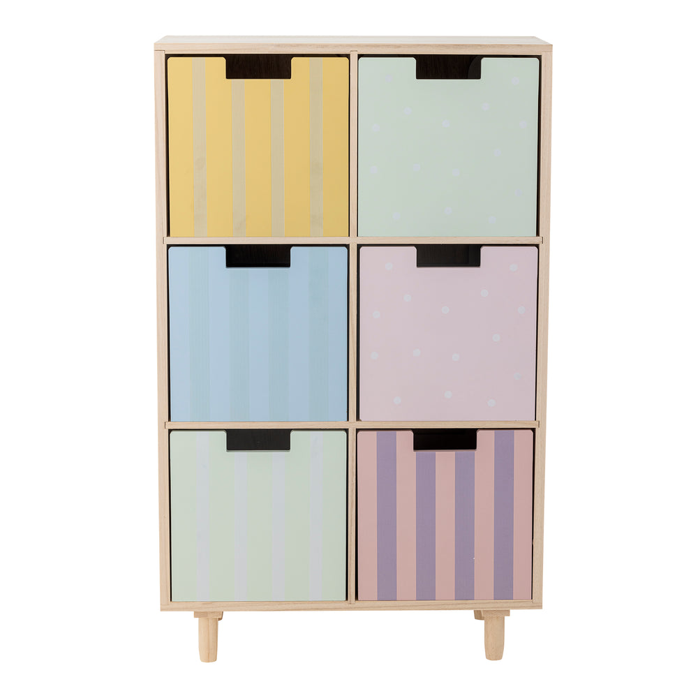 Calle Estante com Gavetas - Multicolor | Bloomingville MINI – imagem 1