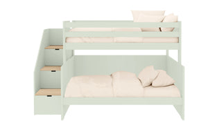 Beliche com Escadas de Arrumação e Cama Extra – Muba Design – imagem 4